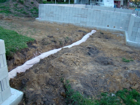 Insulated water lines, and radiant heat lines between house and garage/workshop.